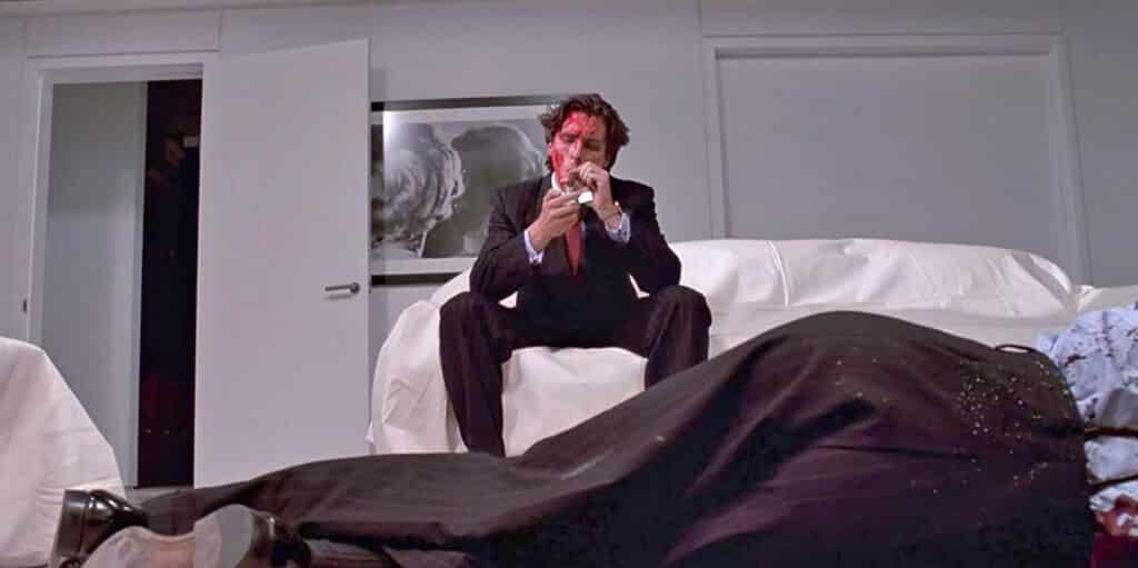Christian Bale v American Psycho filmu