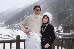 the house of gucci lady gaga in adam driver