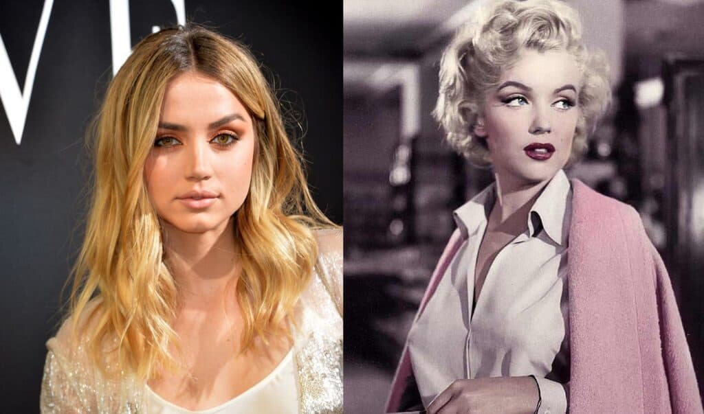 ana de armas marilyn monroe