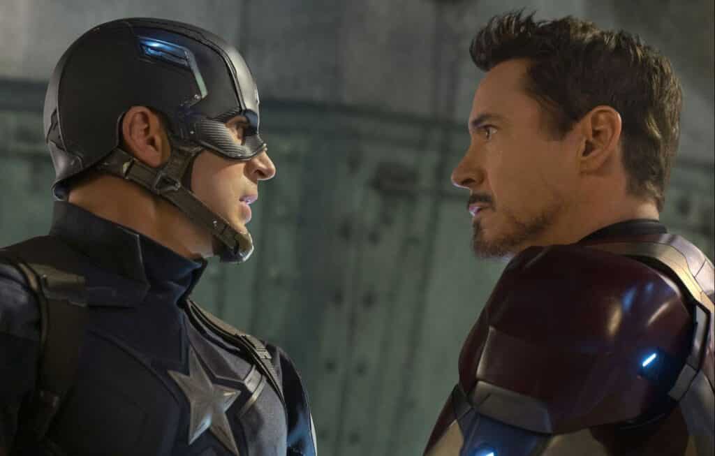 captain america iron man