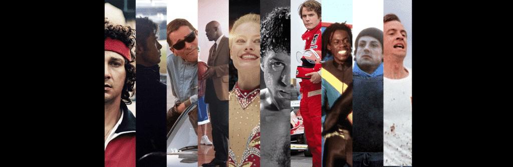 lestvica top 10 športni filmi