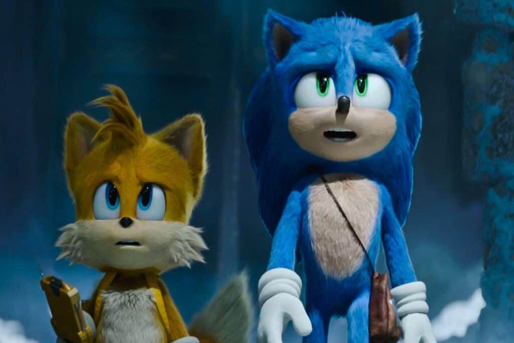 sonic in tails v ježek sonic 2