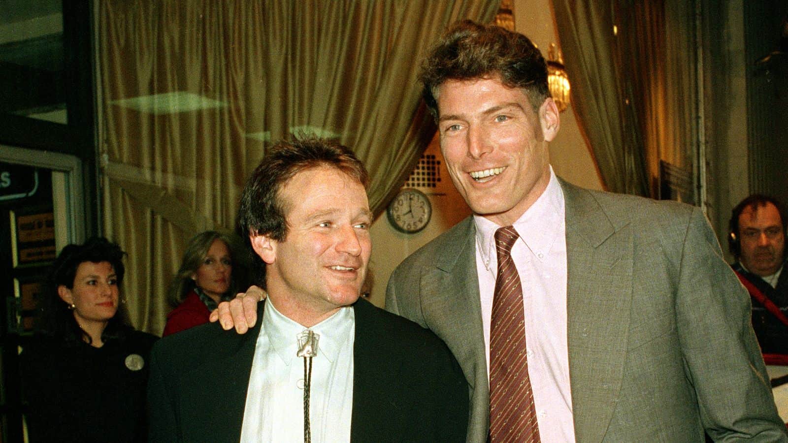 Christopher Reeve and Robin Williams