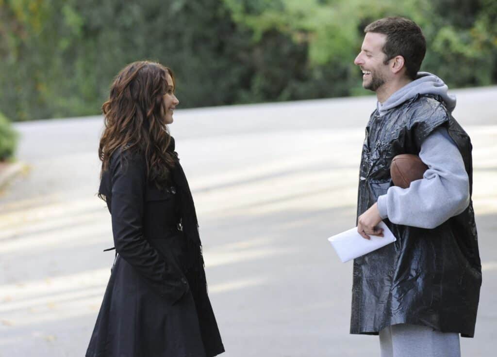 JENNIFER LAWRENCE and BRADLEY COOPER star in SILVER LININGS PLAYBOOK